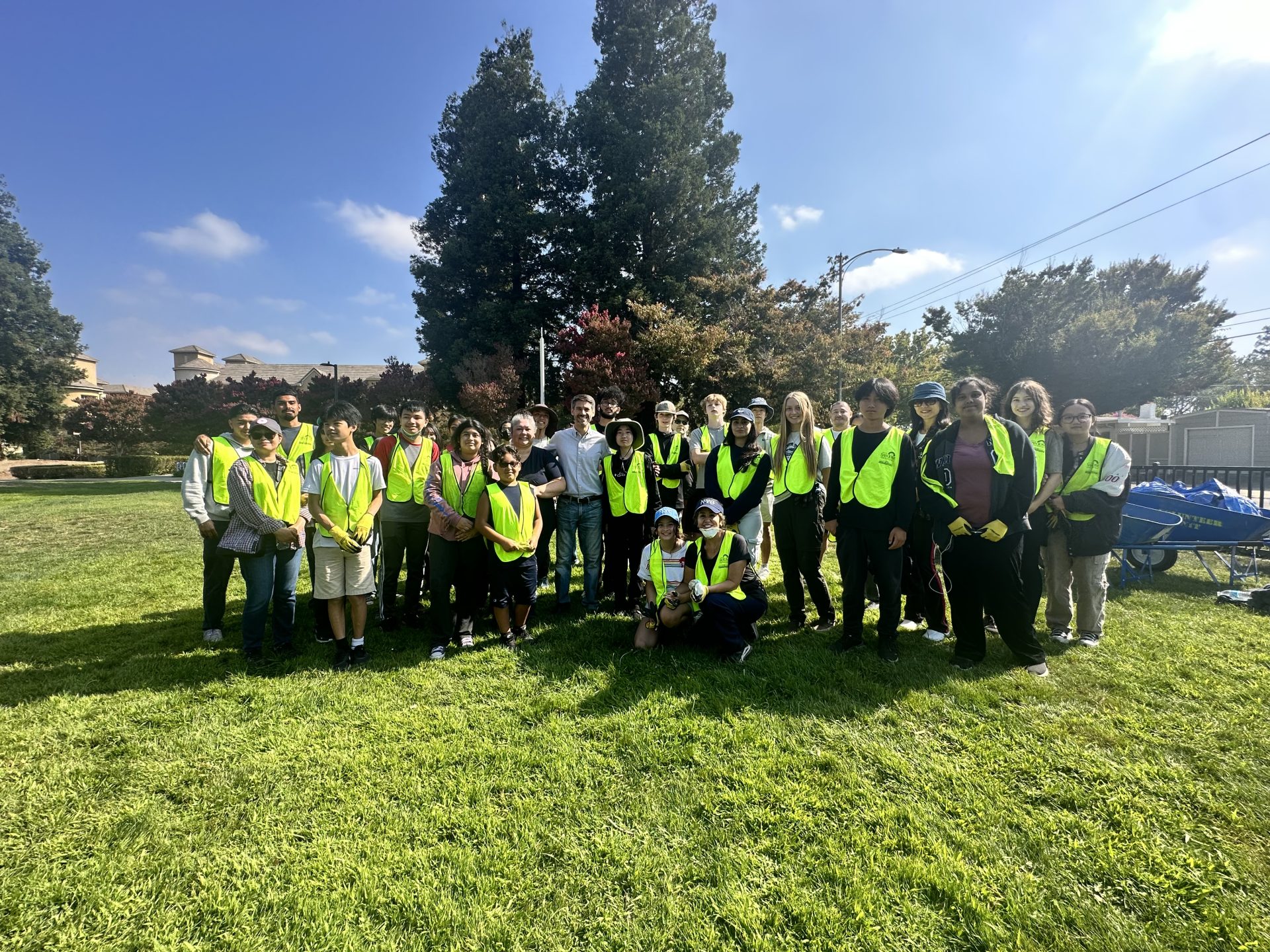 Volunteers at Rosemary Gardens Park