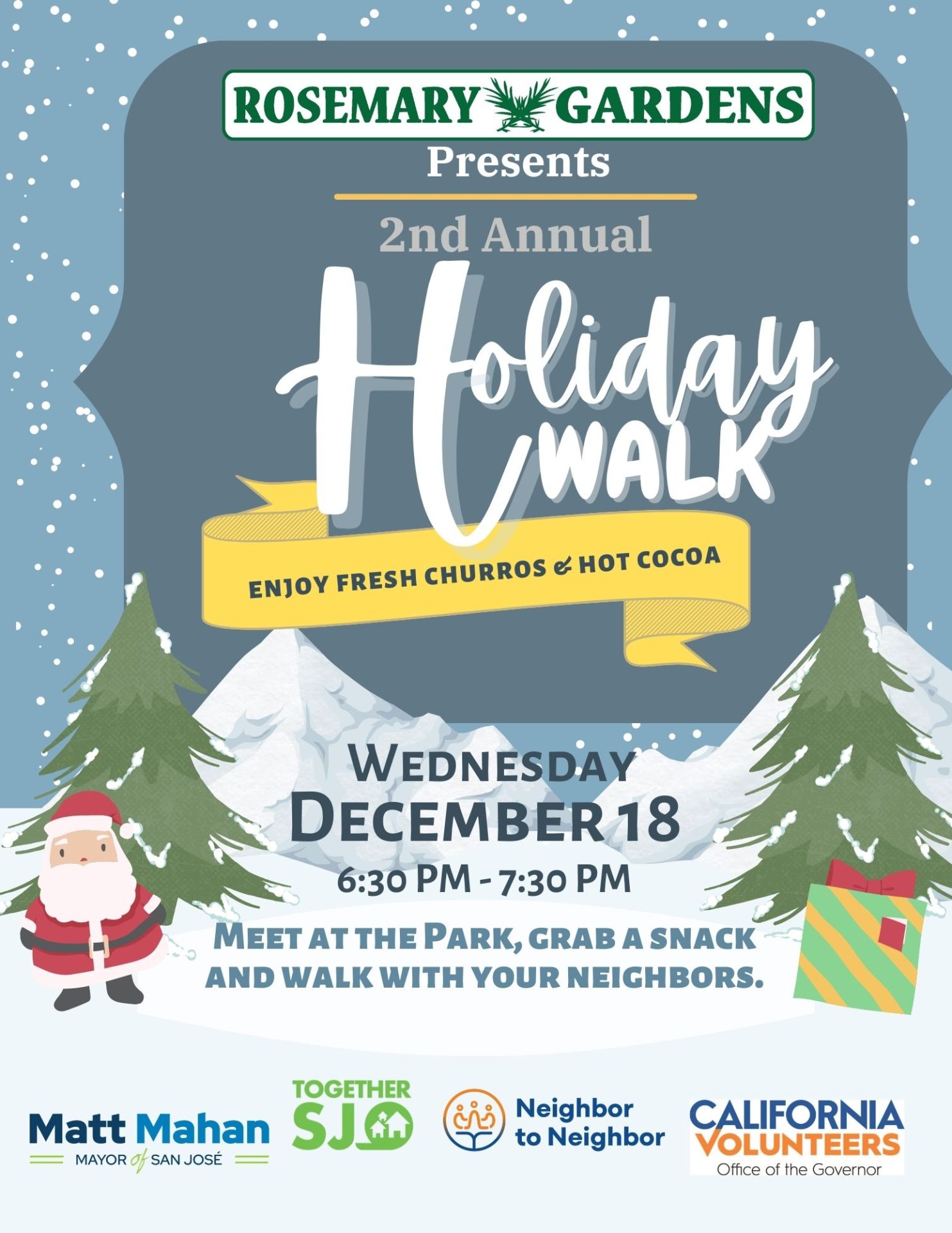 Join Us for the 2nd Annual Holiday Walk!