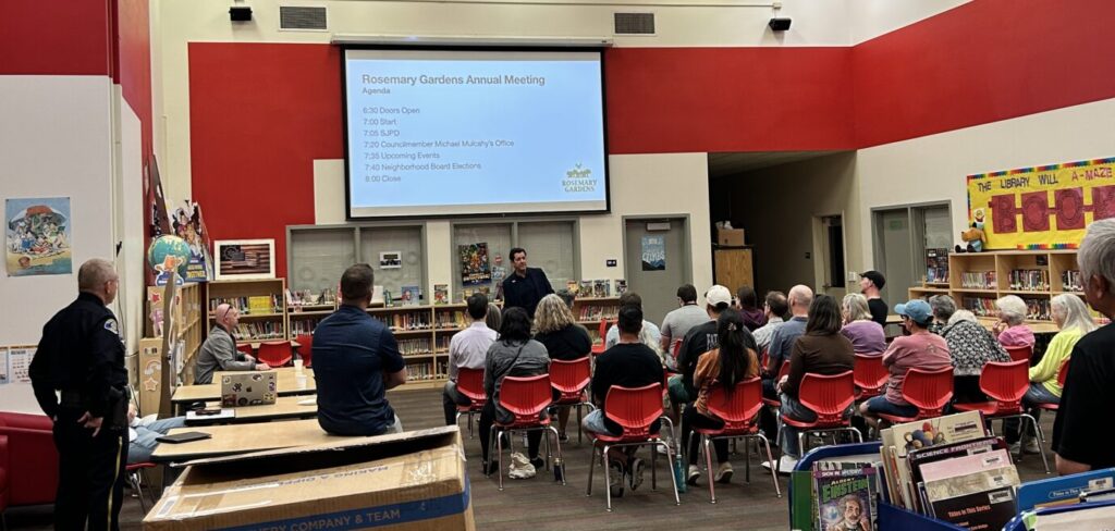 Residents gathered for the 2026 annual meeting